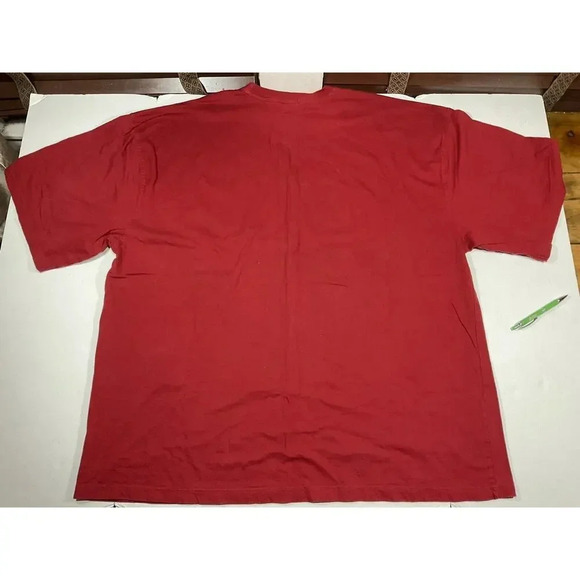 Marithe Francois Girbaud VTG T Shirt Adult 4XL Red Graphic Hip Hop Short Sleeve - Picture 10 of 12